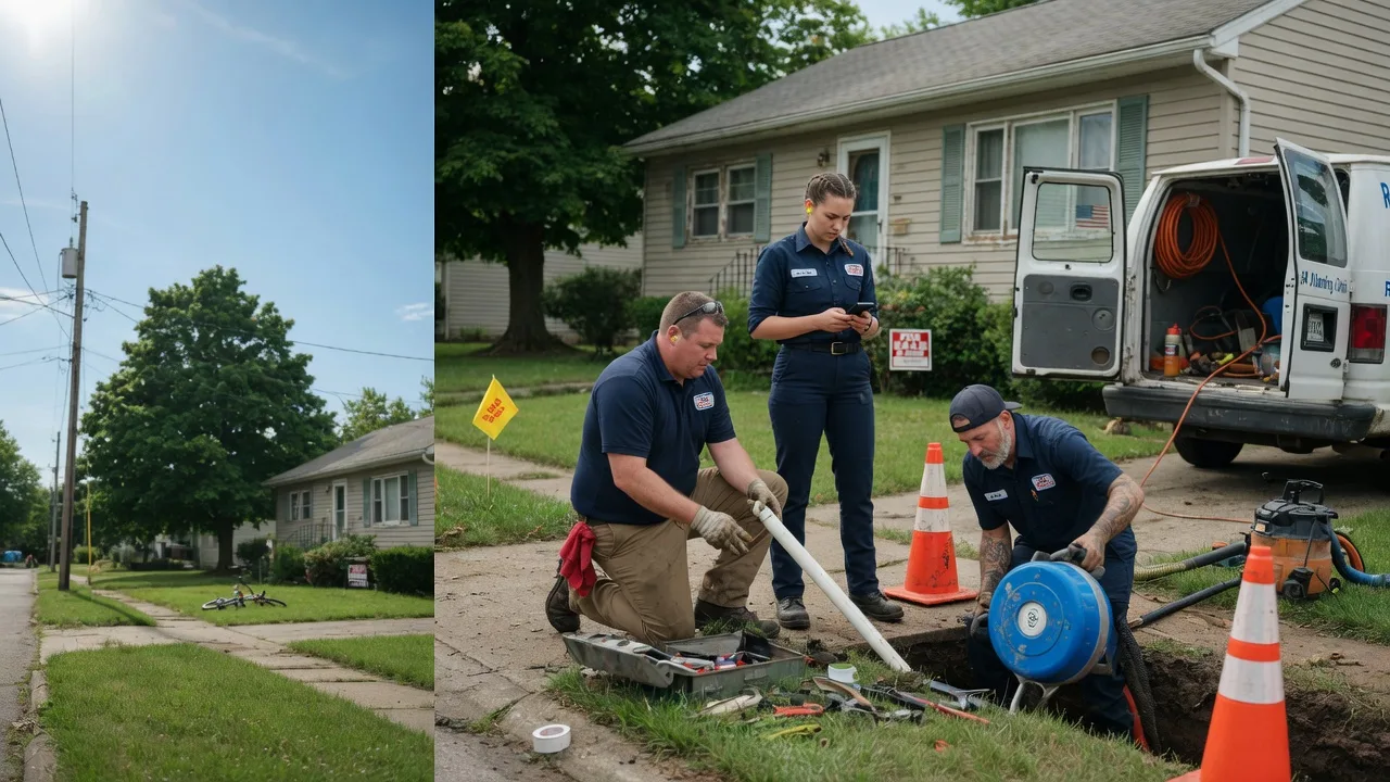 Sewer Line Repair in Sheridan, IN near me